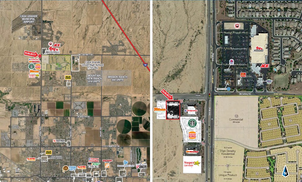 More Photos Of W/Swc McCartney Rd & Pinal Ave, Casa Grande Land For Sale