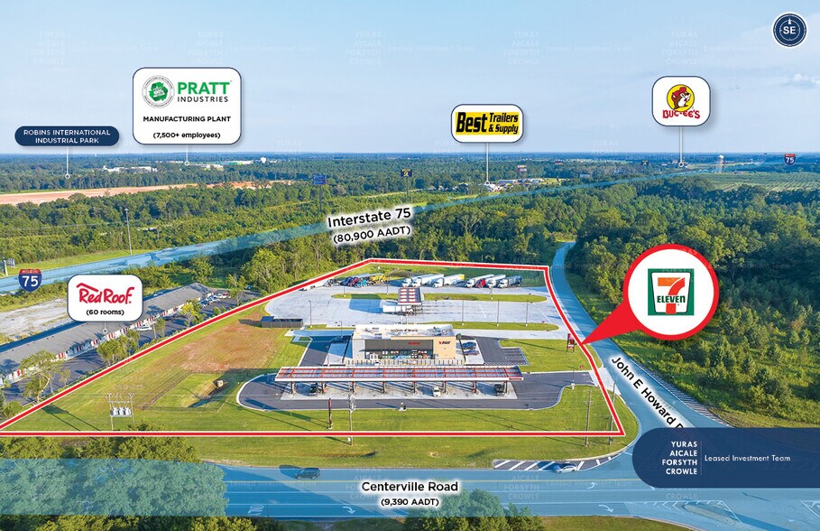 More Photos Of GA Highway 247 Connector, Byron Convenience Store For Sale