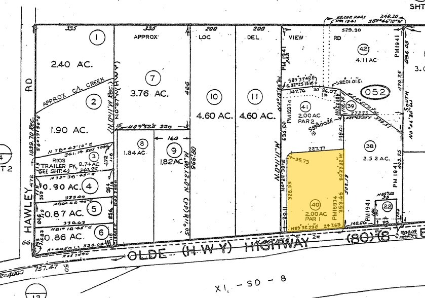 More Photos Of 15736 Olde Highway 80, El Cajon Contractor Storage Yard For Lease
