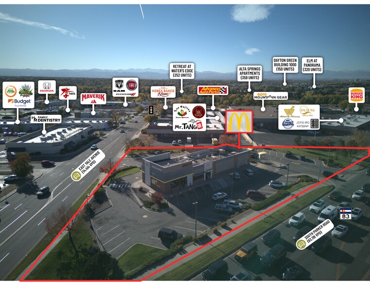 More Photos Of 2651 S Parker Rd, Aurora Fast Food For Sale