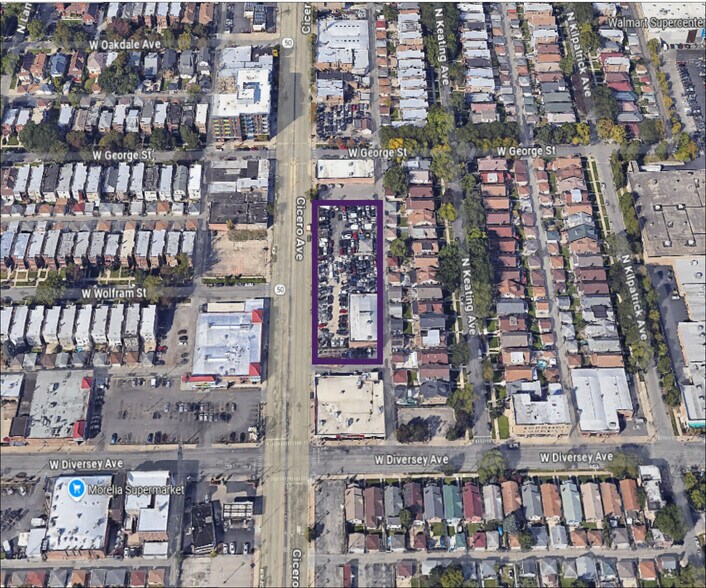 Primary Photo Of 2825 N Cicero Ave, Chicago Land For Sale