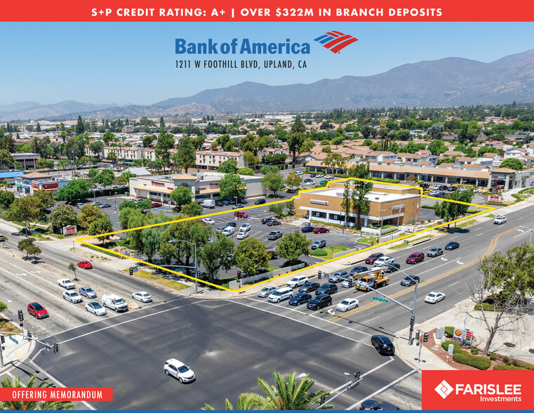 Primary Photo Of 1211 W Foothill Blvd, Upland Bank For Sale