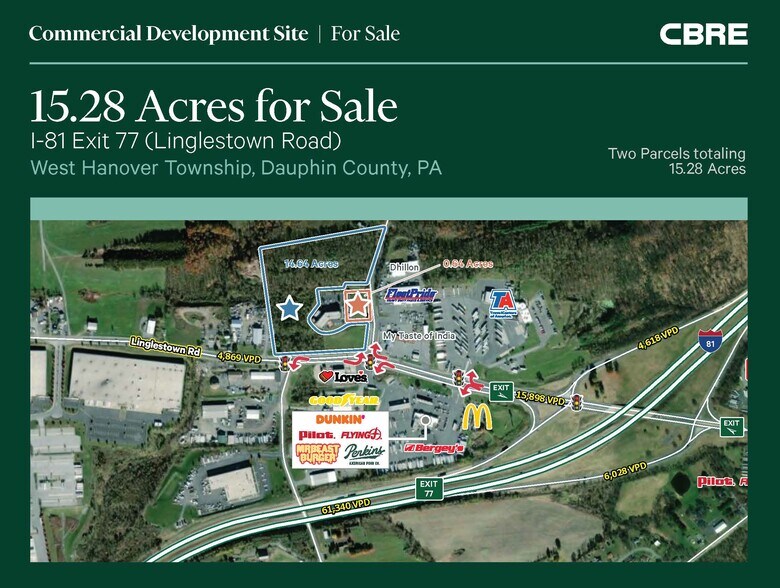 Primary Photo Of 7744 Linglestown Rd, Harrisburg Land For Sale