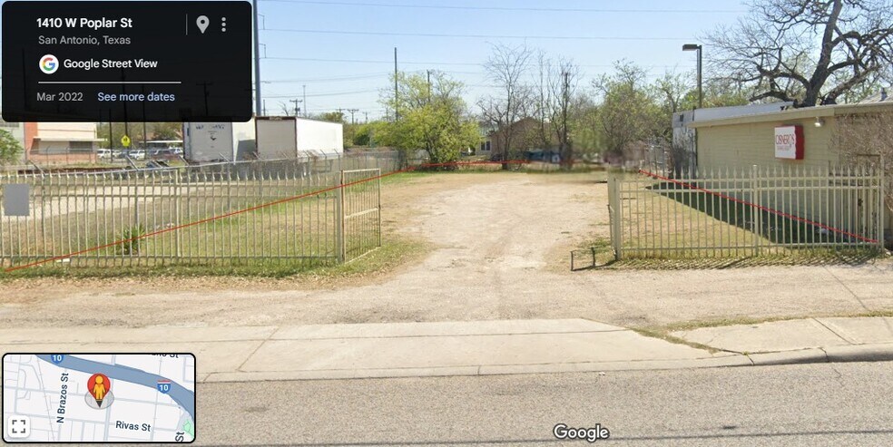 Primary Photo Of 1410 Poplar st, San Antonio Land For Lease