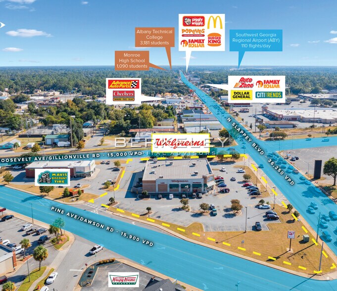 More Photos Of 300 N Slappey Blvd, Albany Drugstore For Lease