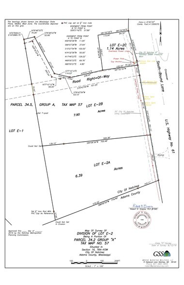 Primary Photo Of 000E-2C Highway 61, Natchez Land For Sale