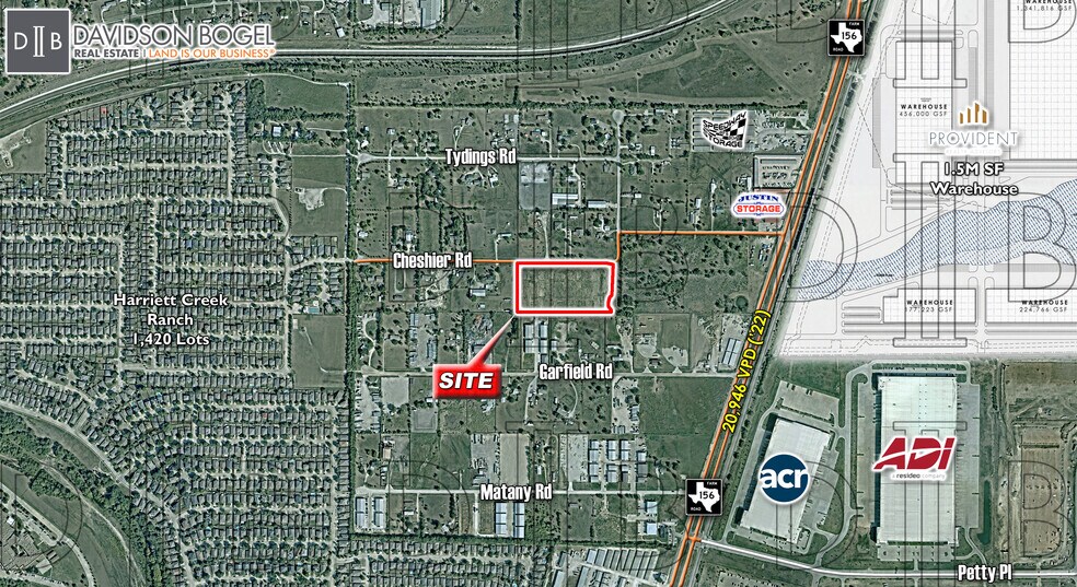 More Photos Of 18000 J Cheshier Rd, Justin Land For Lease