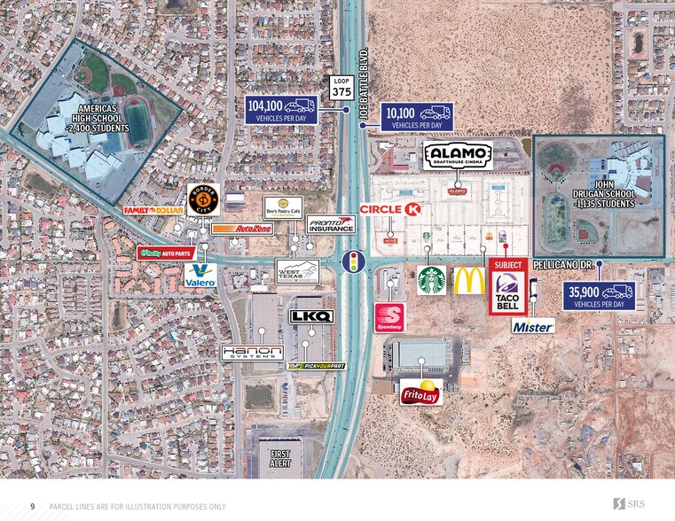 More Photos Of 12367 Pellicano Dr, El Paso Fast Food For Sale