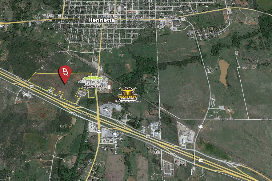More Photos Of US Hwy 287, Henrietta Land For Sale