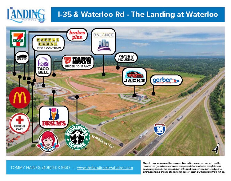 More Photos Of I-35 & Waterloo Rd, Edmond Land For Sale