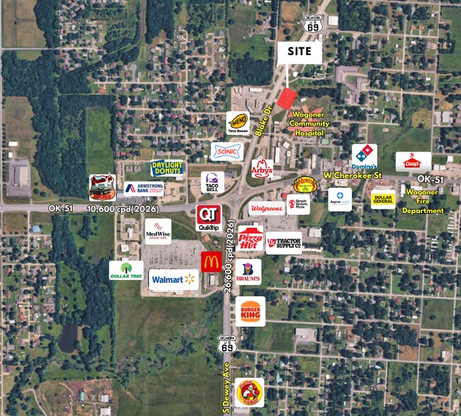 More Photos Of 208 Blake Dr, Wagoner Fast Food For Lease