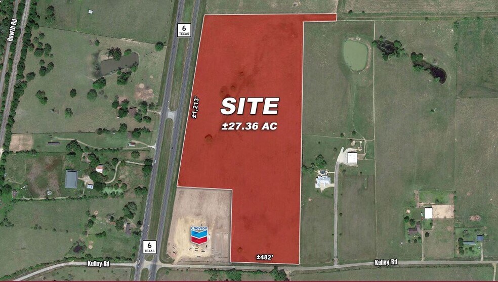 More Photos Of Highway 6 & Kelley St, Hempstead Land For Sale