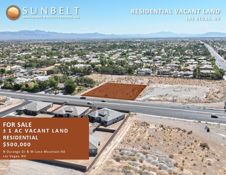Primary Photo Of 4850 Durango dr, Las Vegas Land For Sale