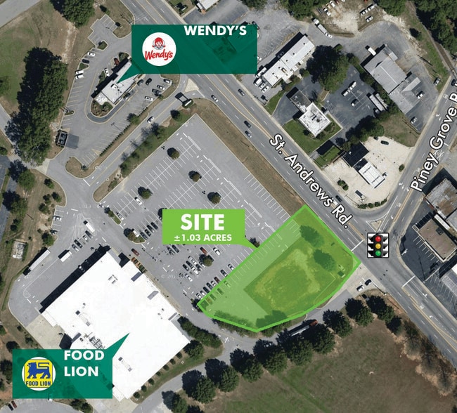 More Photos Of 6021 Saint Andrews Rd, Columbia Land For Lease