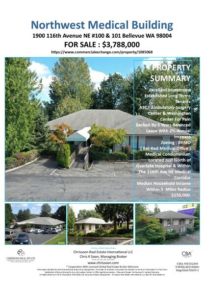 More Photos Of 1900 116th Ave NE, Bellevue Medical For Sale