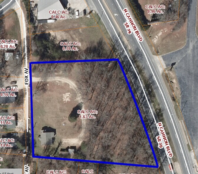 Primary Photo Of 1310 Fox Ave, Kannapolis Land For Sale