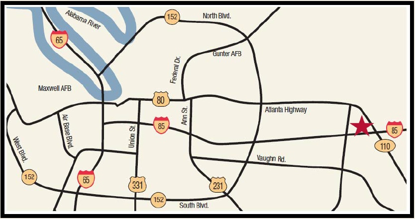 More Photos Of I-85 And Chantilly Parkway @ I-85, Montgomery Land For Sale