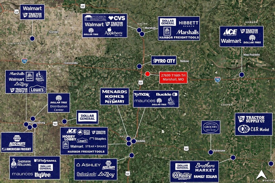 More Photos Of 27699 116th trl, Marshall Land For Sale