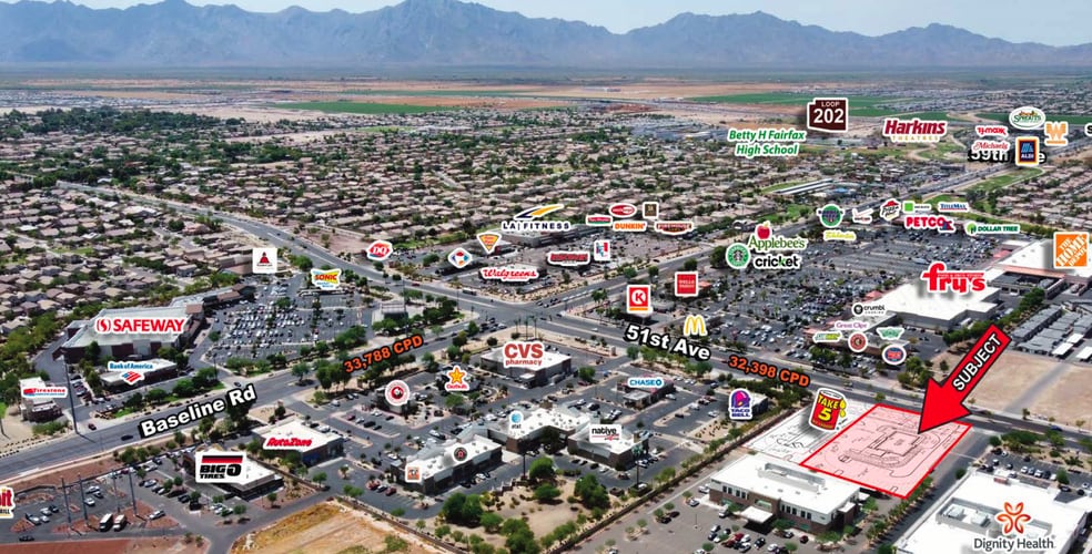 Primary Photo Of Baseline Rd & 51st Ave - Northeast Corner, Laveen Land For Lease