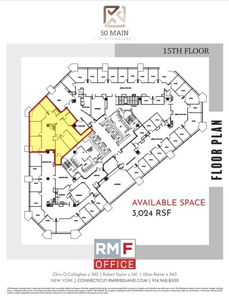More Photos Of 50 Main St, White Plains Office For Lease