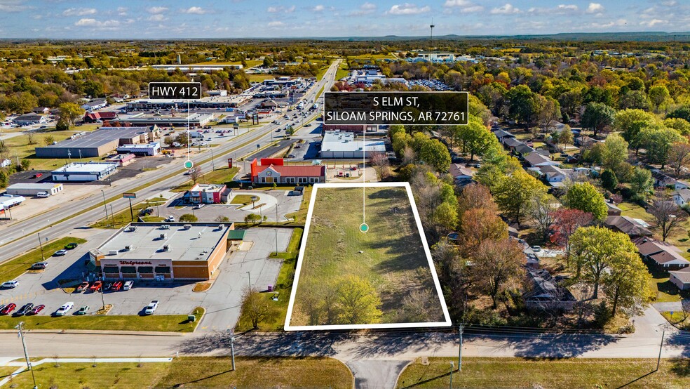 Primary Photo Of 1501 Elm Street, Siloam Springs Land For Sale