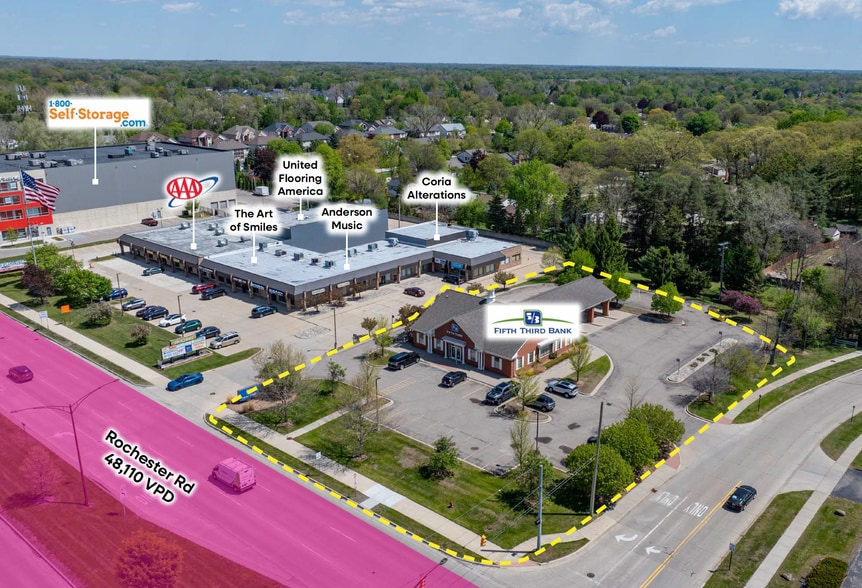 More Photos Of 3754 Rochester Rd, Troy Bank For Sale