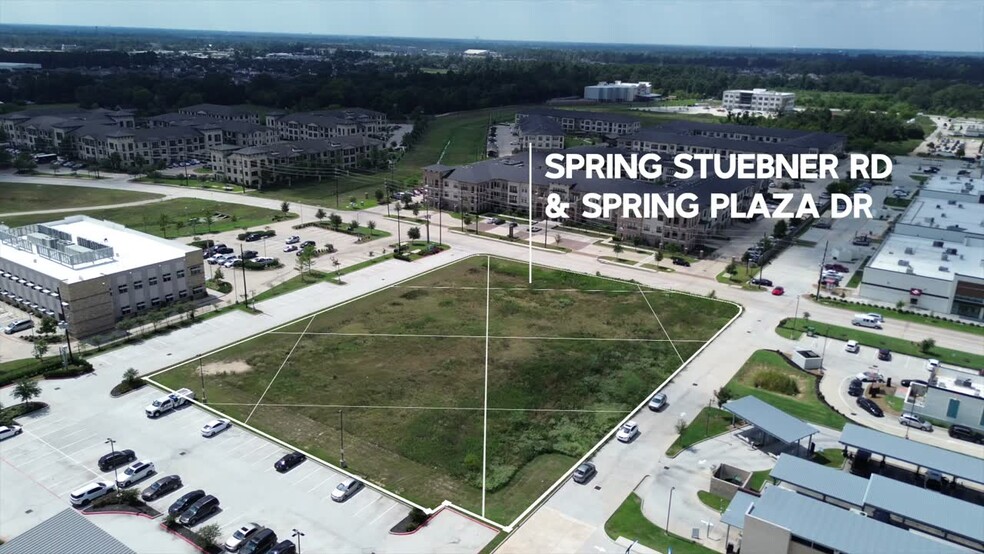 Primary Photo Of SEQ of Spring Stuebner Rd & Spring Plaza Dr in, Spring Land For Sale