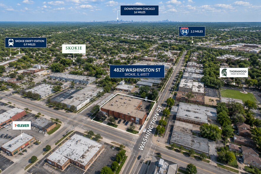 Primary Photo Of 4820 Washington St, Skokie Warehouse For Sale