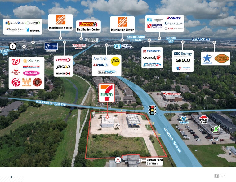 More Photos Of 7677 Gessner Rd, Houston Service Station For Sale