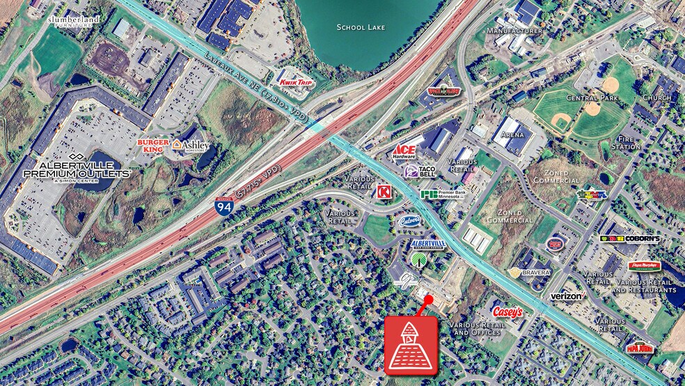 More Photos Of 5951 Labeaux NE ave, Albertville General Retail For Sale