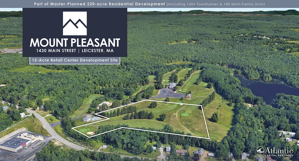 Primary Photo Of 1430 Main St, Leicester Freestanding For Sale