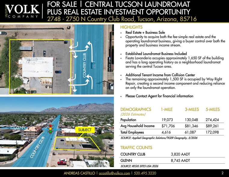 More Photos Of 2748-2750 N Country Club Rd, Tucson Freestanding For Sale