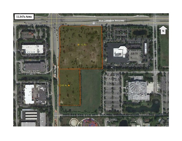 Primary Photo Of 9900 W Commercial Blvd, Sunrise Land For Sale