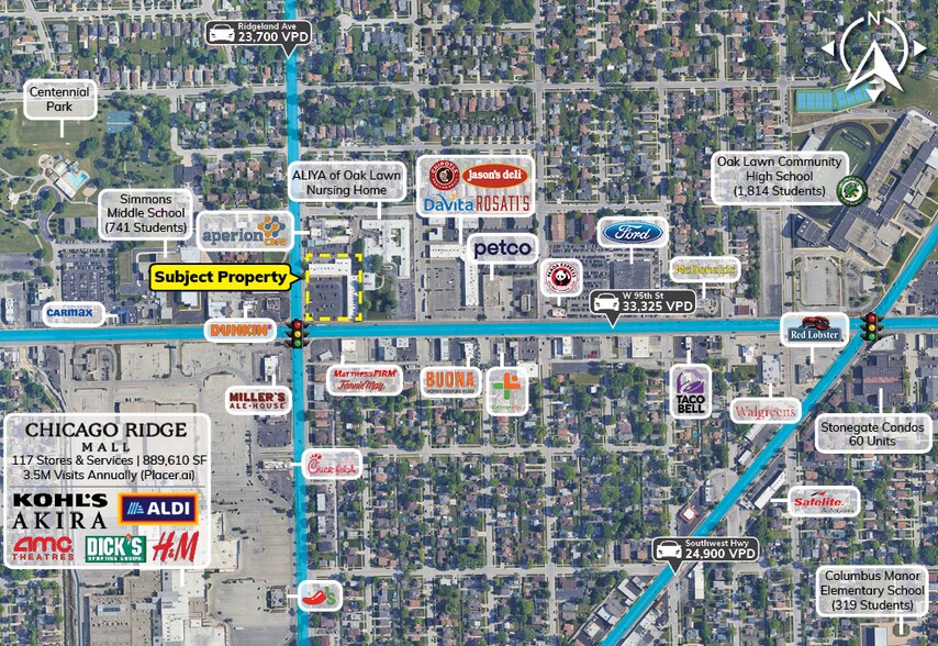 More Photos Of 6310 W 95th St, Oak Lawn Unknown For Lease