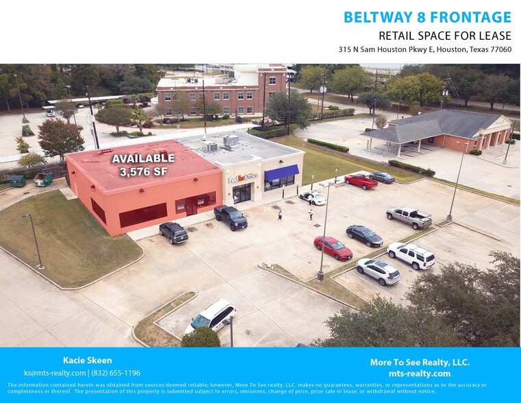 Primary Photo Of 315 N Sam Houston Pky E, Houston Freestanding For Lease