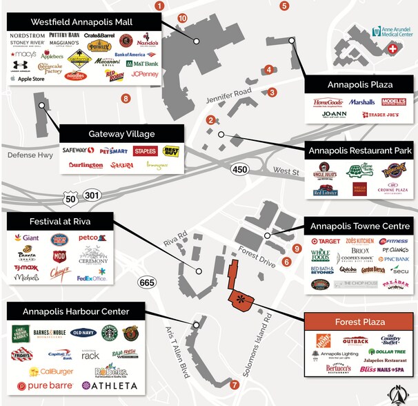 More Photos Of 55-91 Forest Plz, Annapolis Unknown For Lease