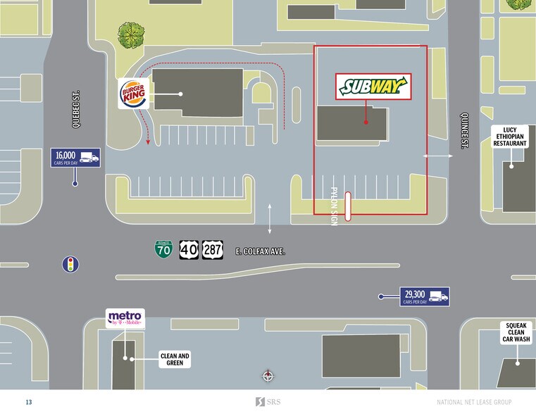 More Photos Of 7327 E Colfax Ave, Denver Fast Food For Lease