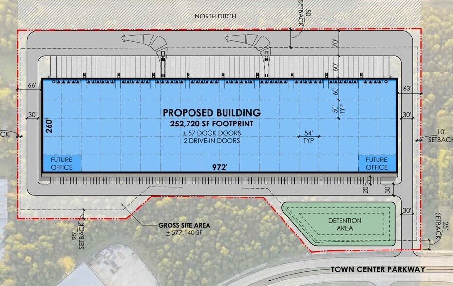 More Photos Of 1501 Town Center Pky, Slidell Distribution For Lease