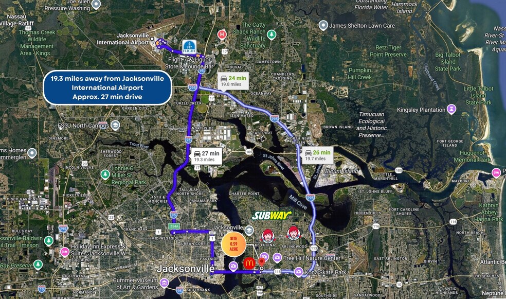 More Photos Of 0 Lone Star Rd, Jacksonville Land For Sale