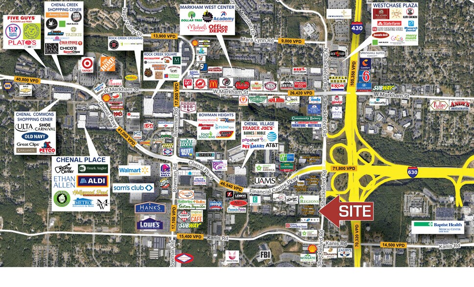 More Photos Of 900 S Shackleford Rd, Little Rock Land For Lease