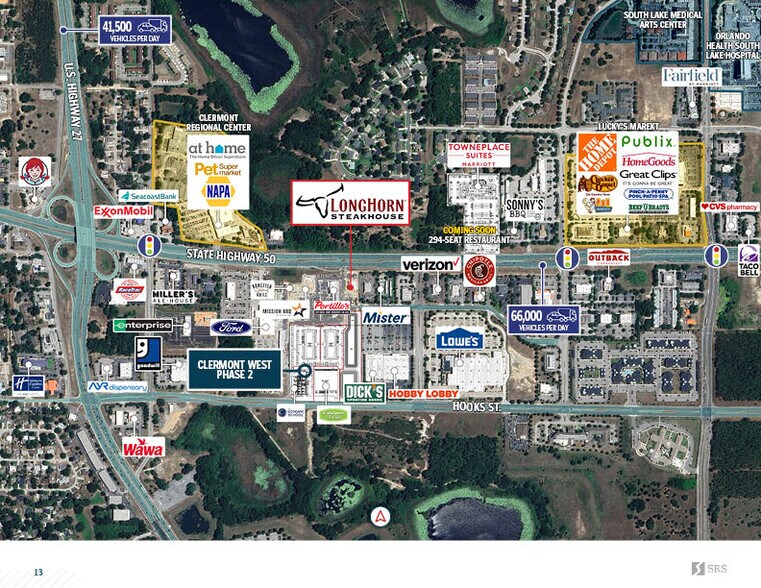 1275 E Highway 50, Clermont, FL 34711 Restaurant For Sale
