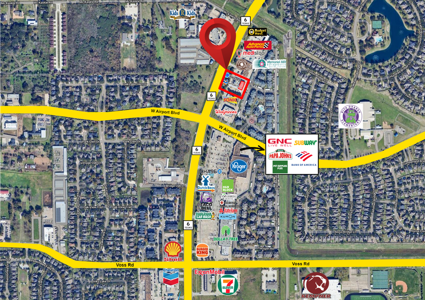 More Photos Of 11507 S Highway 6, Sugar Land Freestanding For Lease