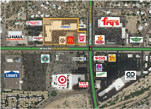 More Photos Of 3800-3936 W Ina Rd, Tucson Unknown For Lease