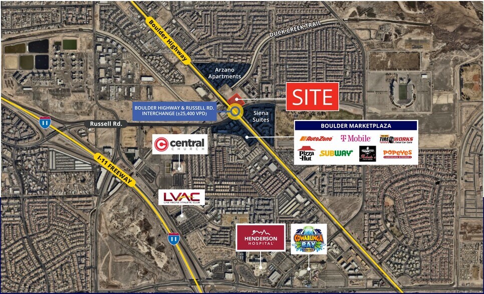 More Photos Of E Russell Rd @ Boulder Hwy, Henderson Land For Lease
