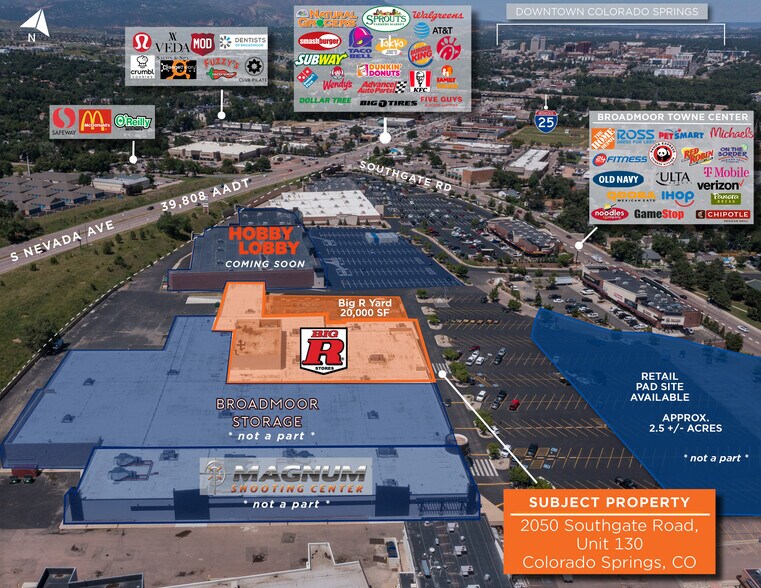 More Photos Of 2050 Southgate Rd, Colorado Springs Storefront For Sale