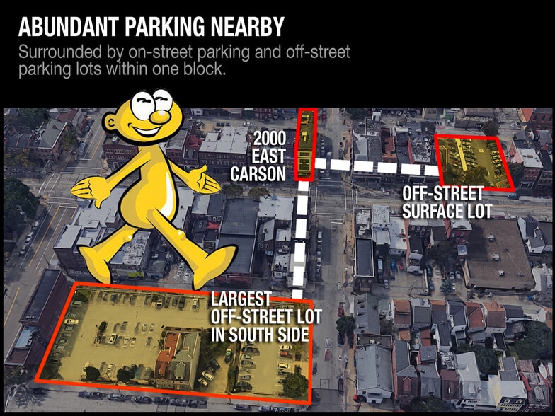 More Photos Of 2000 E Carson St, Pittsburgh Storefront Retail Office For Lease