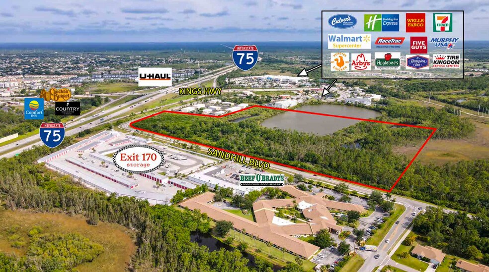 More Photos Of 24750-24790 Sandhill Blvd, Punta Gorda Land For Sale