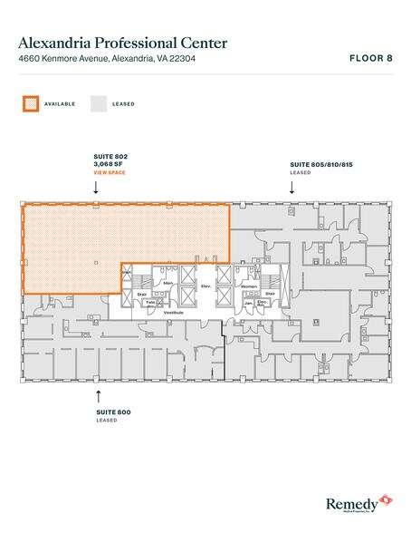 More Photos Of 4660 Kenmore Ave, Alexandria Medical For Lease