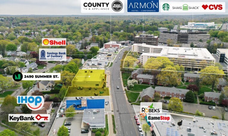 More Photos Of 2490 Summer St, Stamford Freestanding For Sale