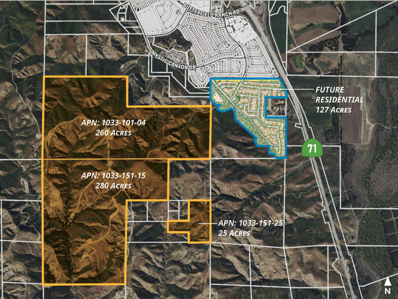 Primary Photo Of Shady Trails Canyon, Chino Hills Land For Sale